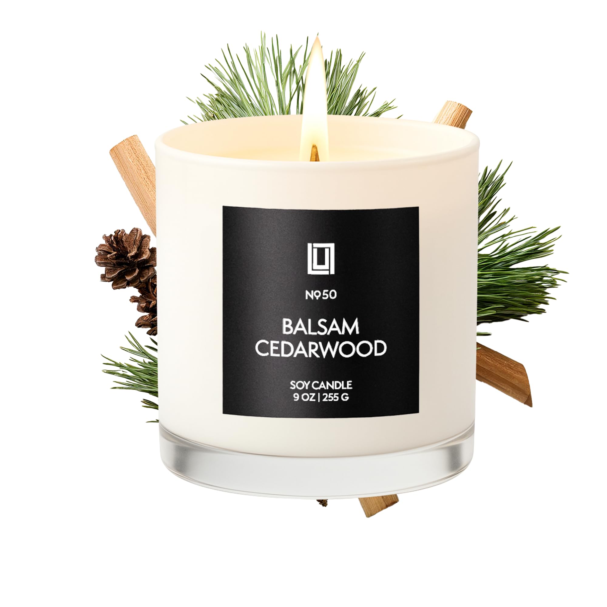 Amazon.com: Lulu Candles | Balsam & Cedarwood | Smells Like Fresh